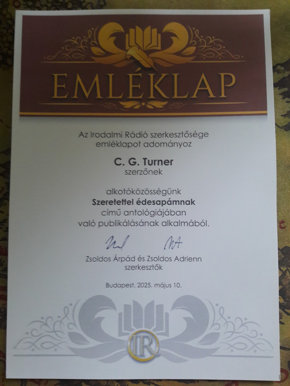 Emléklap — Szeretettel édesapámnak antológia